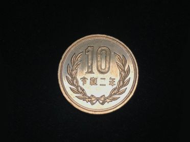 砲金(付物なし)買取の例2/10円玉＝青銅