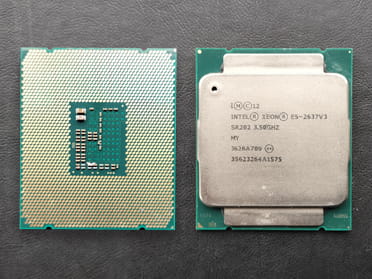 CPU緑(B)スクラップ買取例/Intel XEON E5-2637V3|大阪・堺市のヒラノヤ