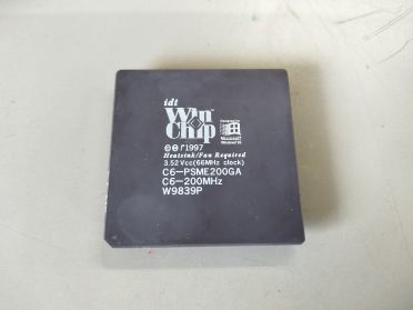 CPU紫(A)スクラップ買取の例⑩|IDT WinChip C6|大阪・堺市 ヒラノヤ