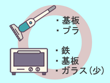 家電雑品スクラップ買取の注意点/家電雑品としての条件