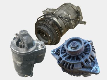 モータースクラップ買取の注意点/セルモーターとダイナモとコンプレッサー